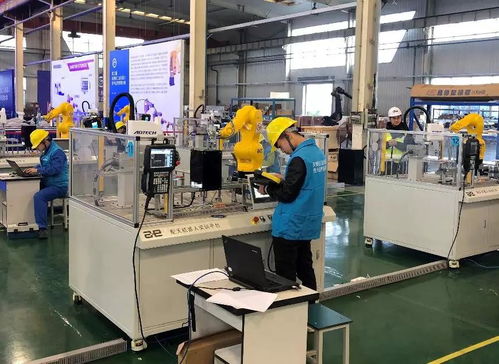 第三屆安徽省工業機器人技術應用技能大賽在配天機器人安徽蚌埠工廠隆重開幕