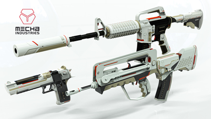每日皮膚鑒賞:M4A1-S | 機械工業